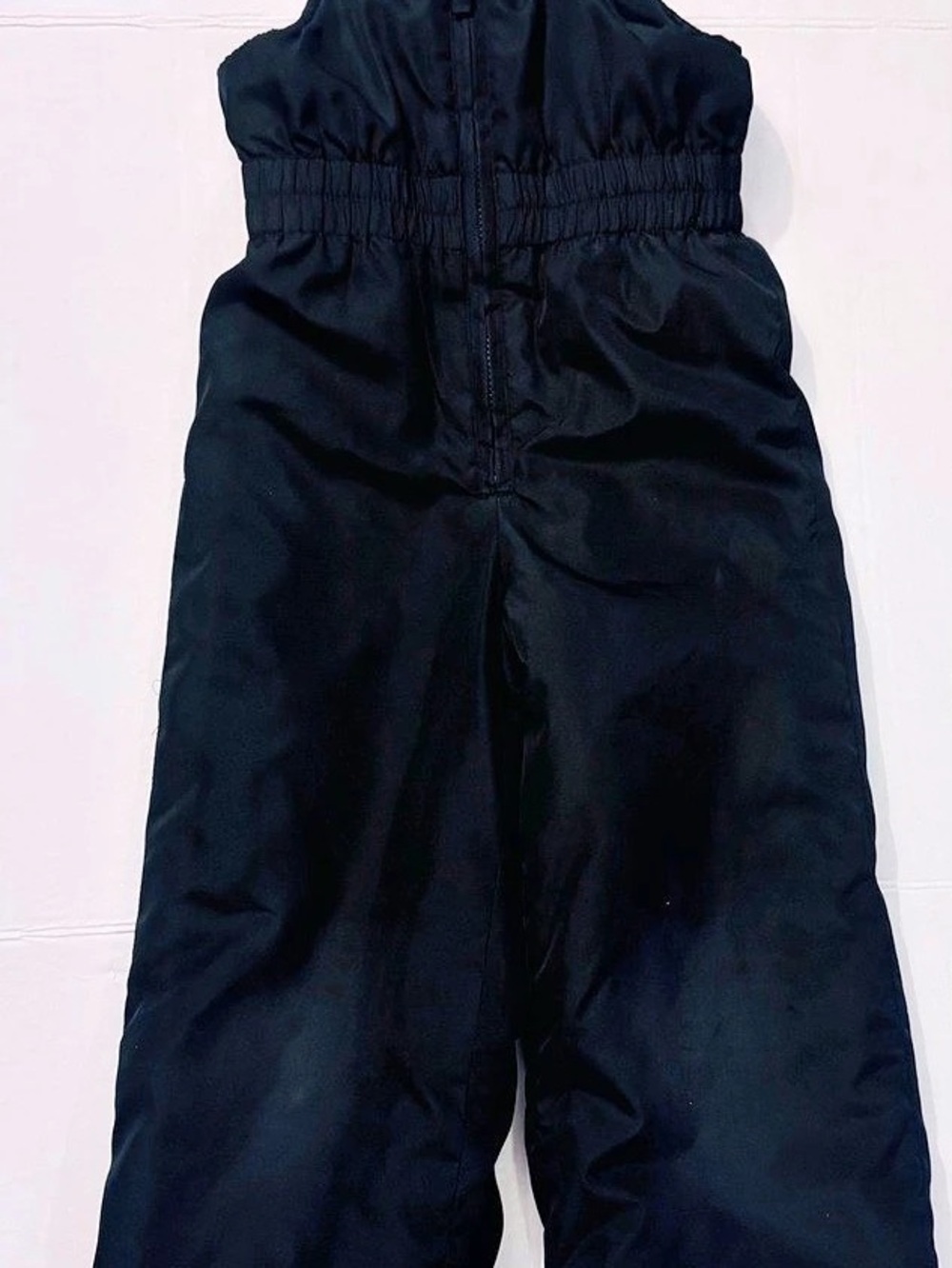 Faded Glory Girls Black Snow Bib Overalls XS (4-5)